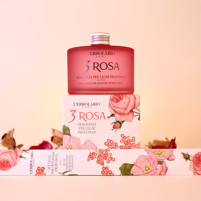 Fragranza per Legni Profumati 3 Rosa