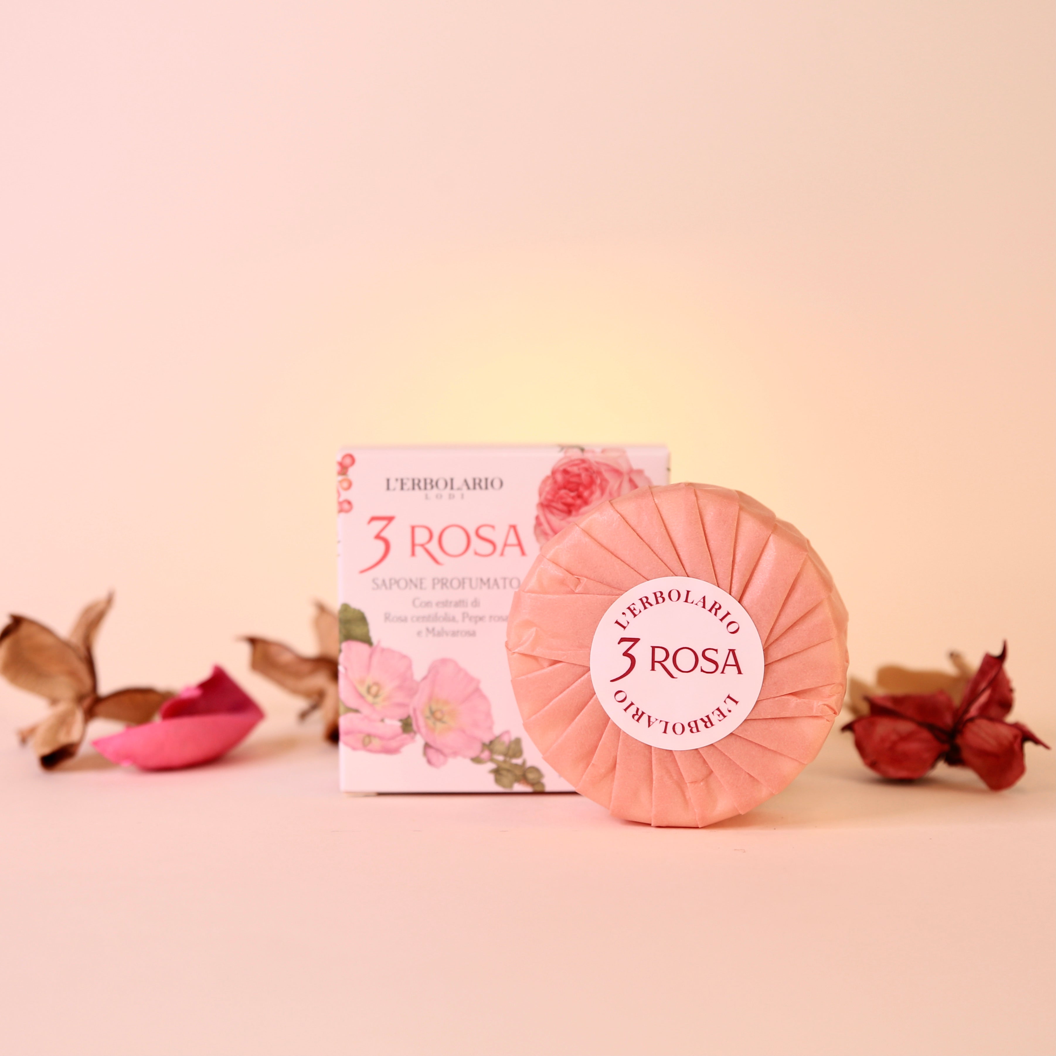 Sapone Profumato 3 Rosa