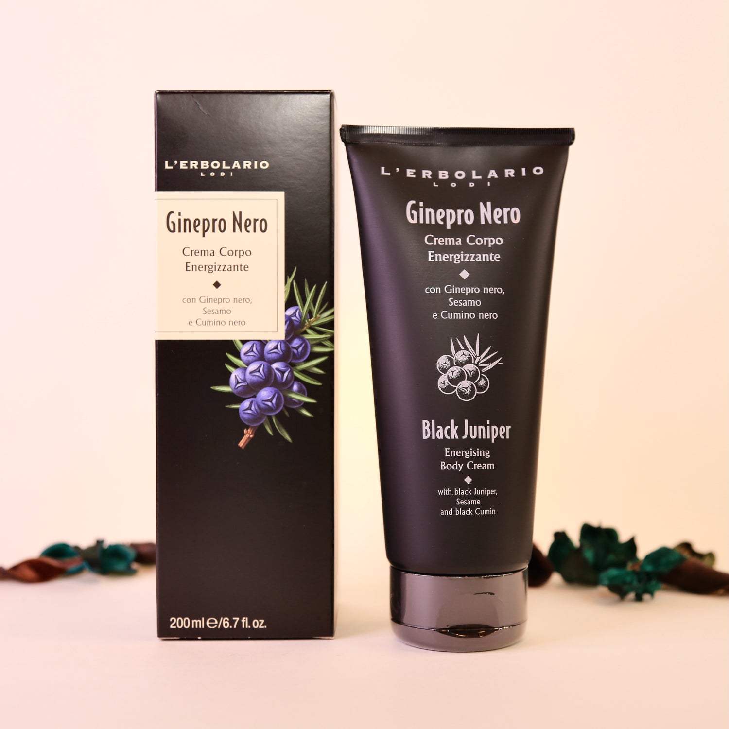 Crema Corpo Energizzante Ginepro Nero