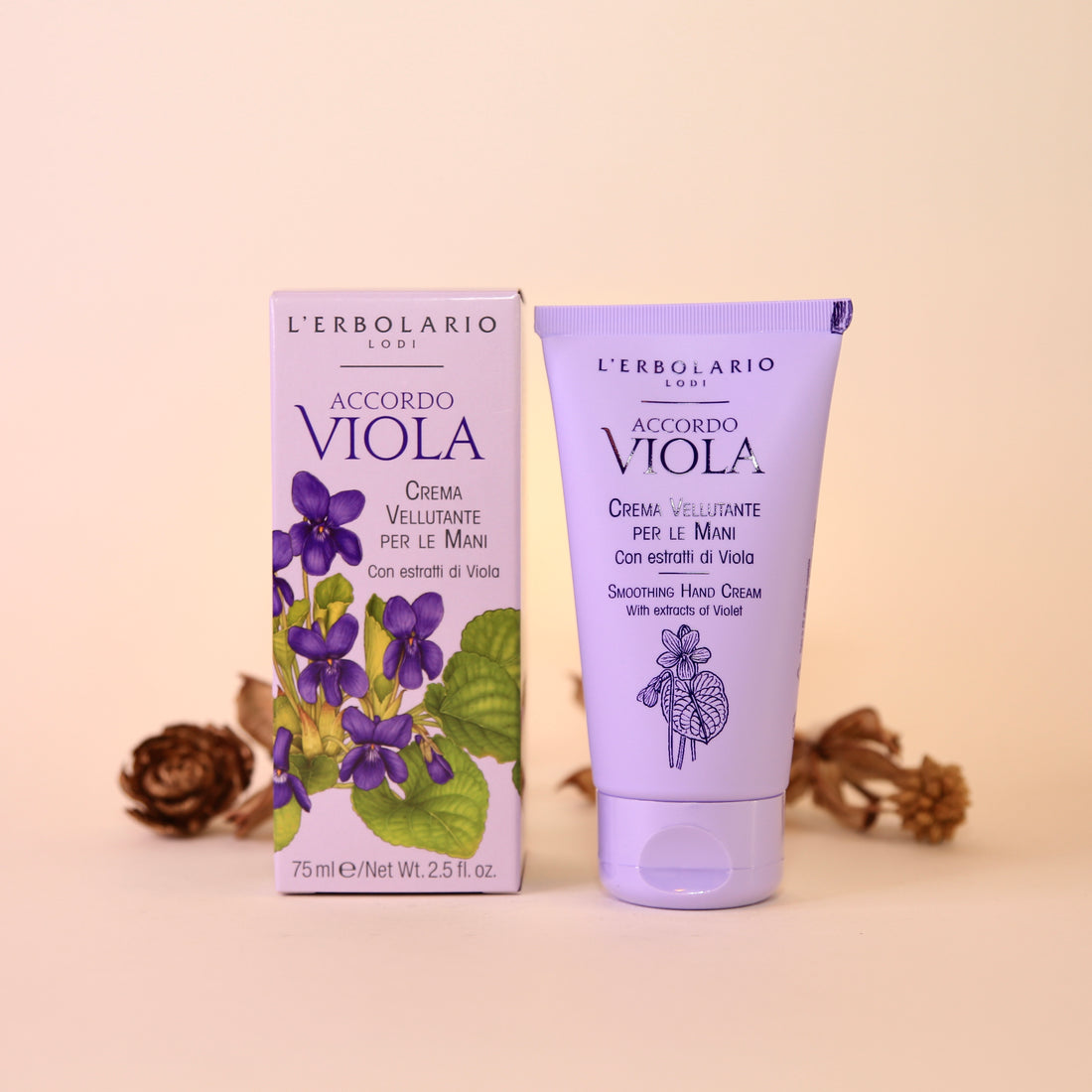 Crema Vellutante Mani Accordo Viola