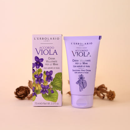 Crema Vellutante Mani Accordo Viola