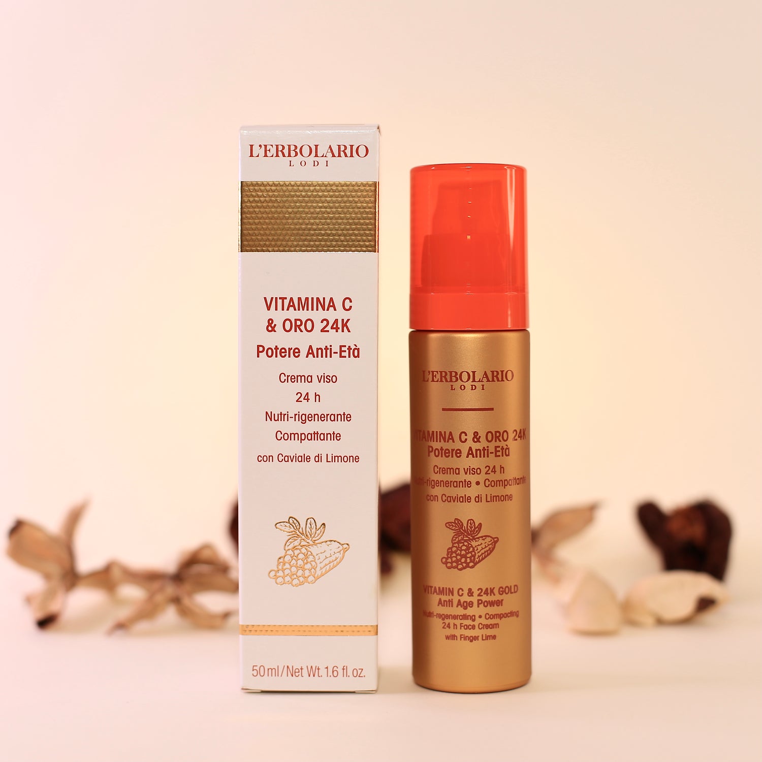 Crema Viso Vitamina C &amp; Oro 24K